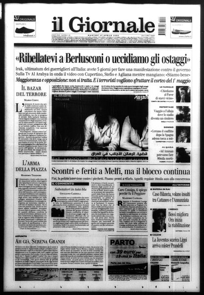 Il giornale : quotidiano del mattino